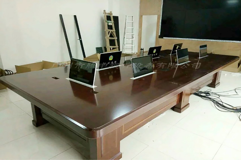 廣州邊防 (液晶升降一體機(jī)定制背板LOGO)