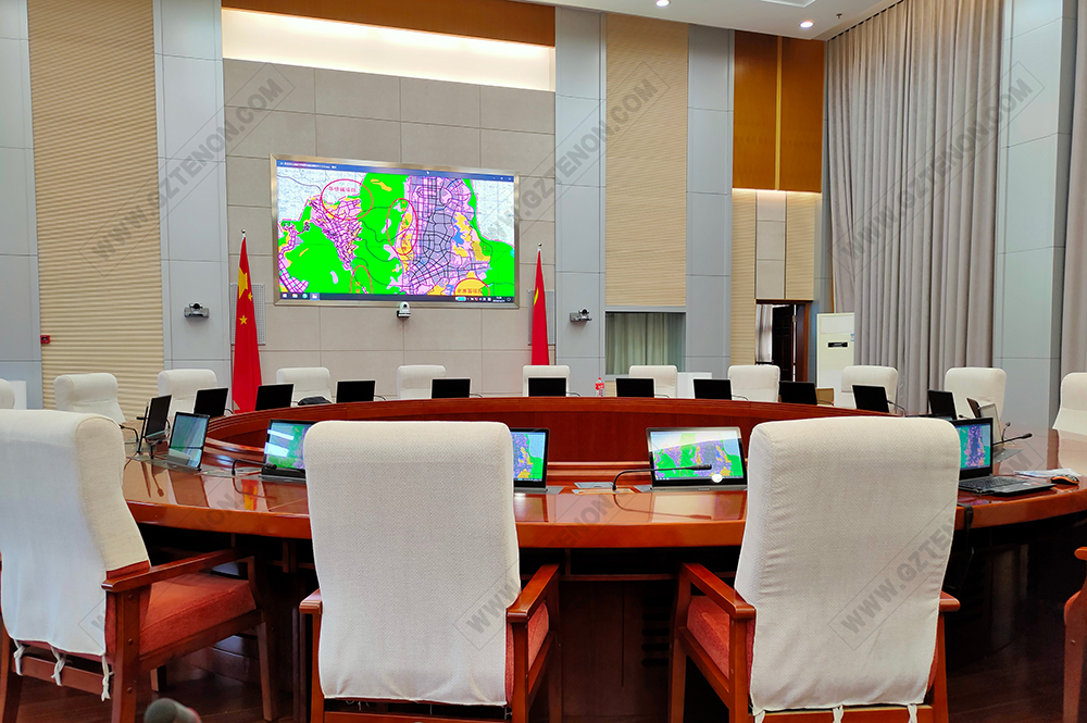 云南某政府（液晶升價(jià)一體機(jī)、嵌入式話(huà)筒、滑蓋式桌面插座）